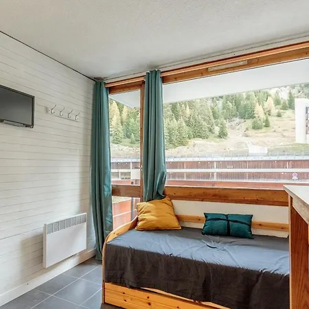 شقة Renove A Plagne Bellecote, Acces Direct Aux Pistes, Piscine, Casier A Ski, Confort - Fr-1-351-111 *